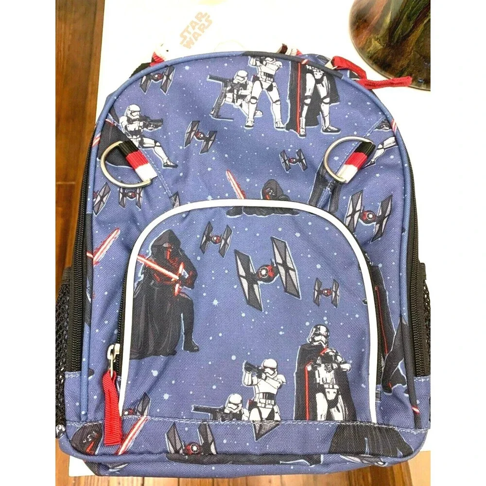 School Pottery Barn STAR WARS BACKPACK Mandalorian grogu Kylo Disney travel  🚀1